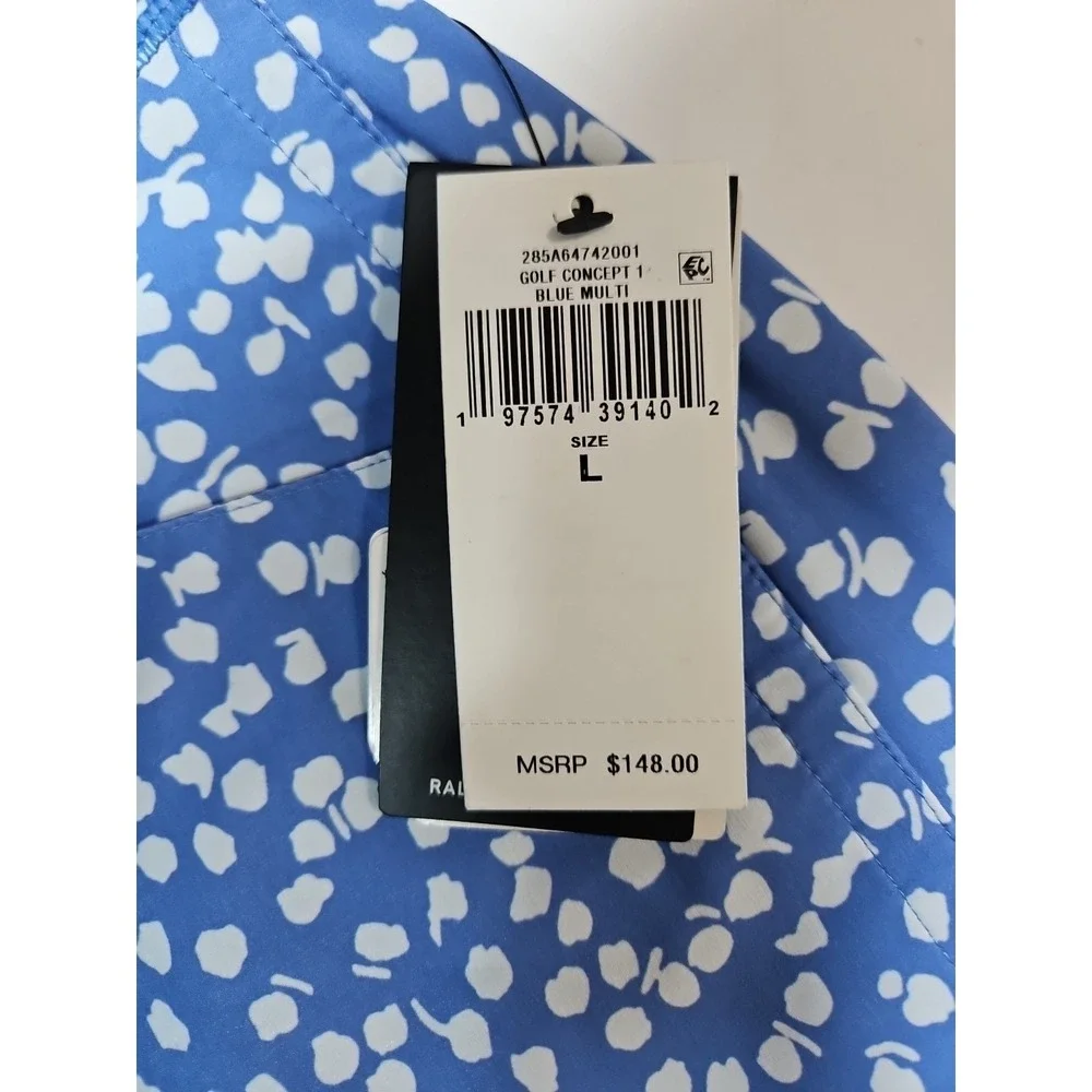 RLX Ralph Lauren Womens‎ Blue Golf Skort Size Large NWT